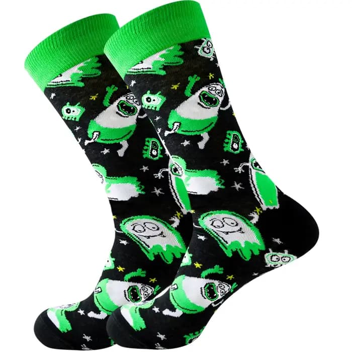 Chaussettes en coton drôles pour hommes et femmes