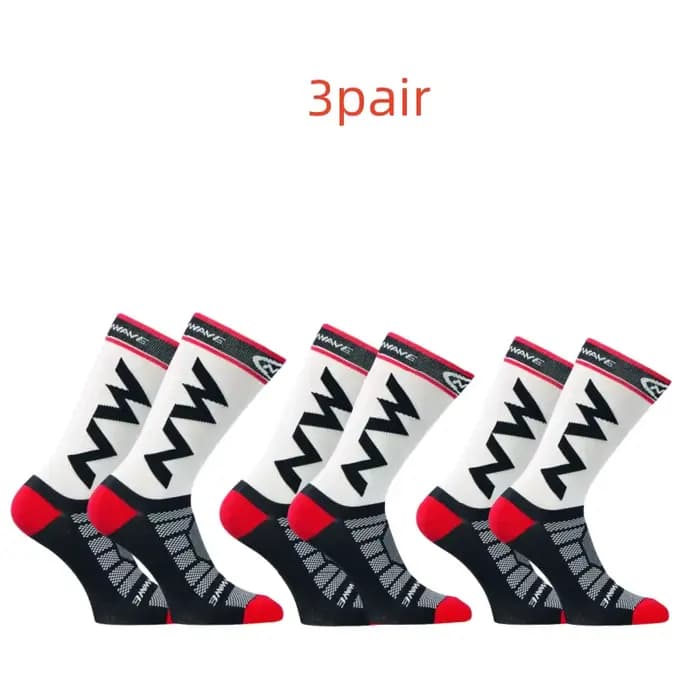 3 paires de chaussettes de sport respirantes de haute qualité