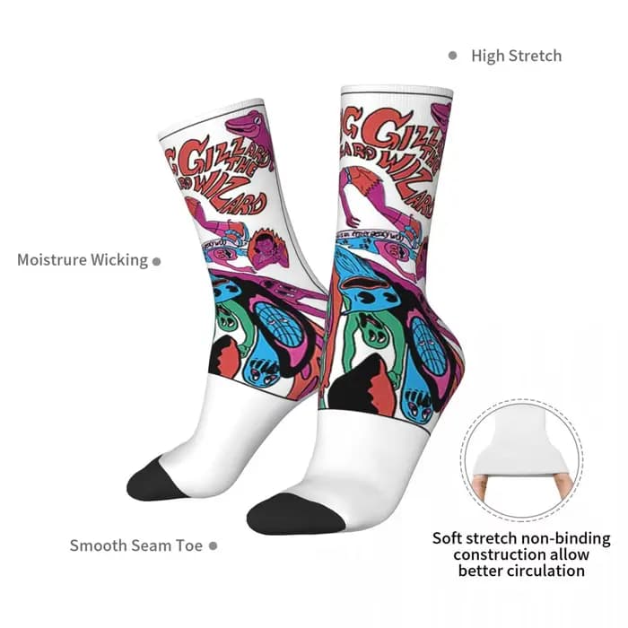 Chaussettes King Gizzard et The Lizard Wizard pour hommes et femmes
