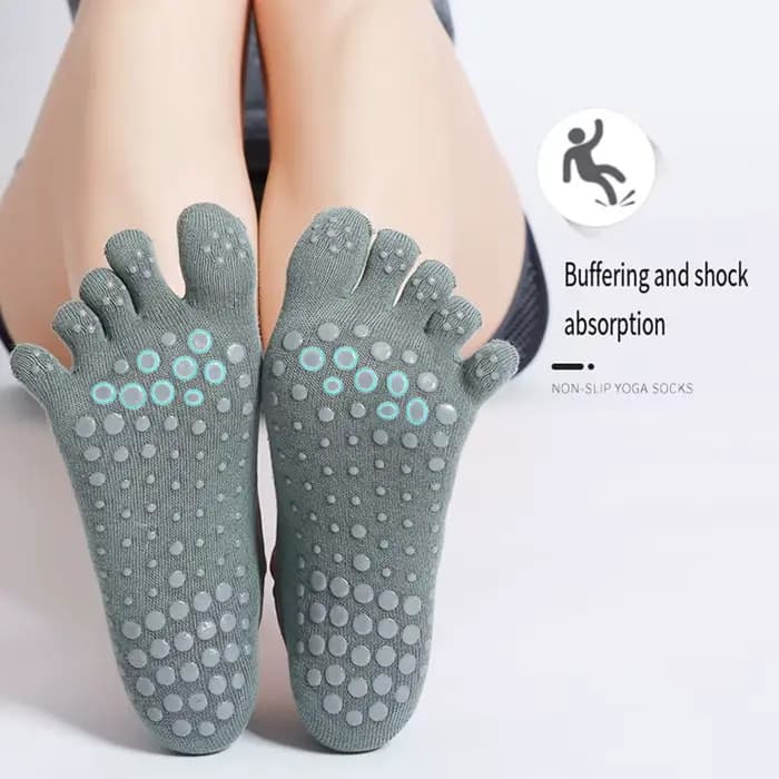 Chaussettes de Yoga, chaussettes antidérapantes