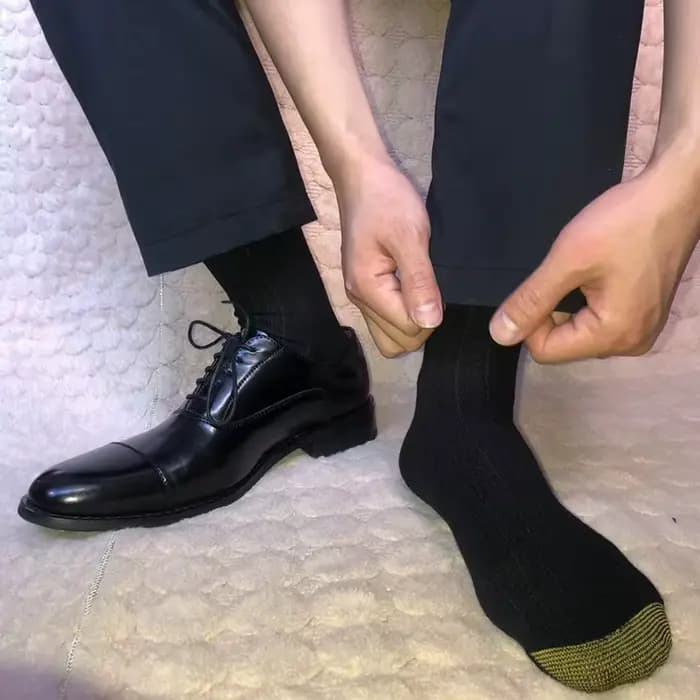 Chaussettes en coton pour hommes d'affaires