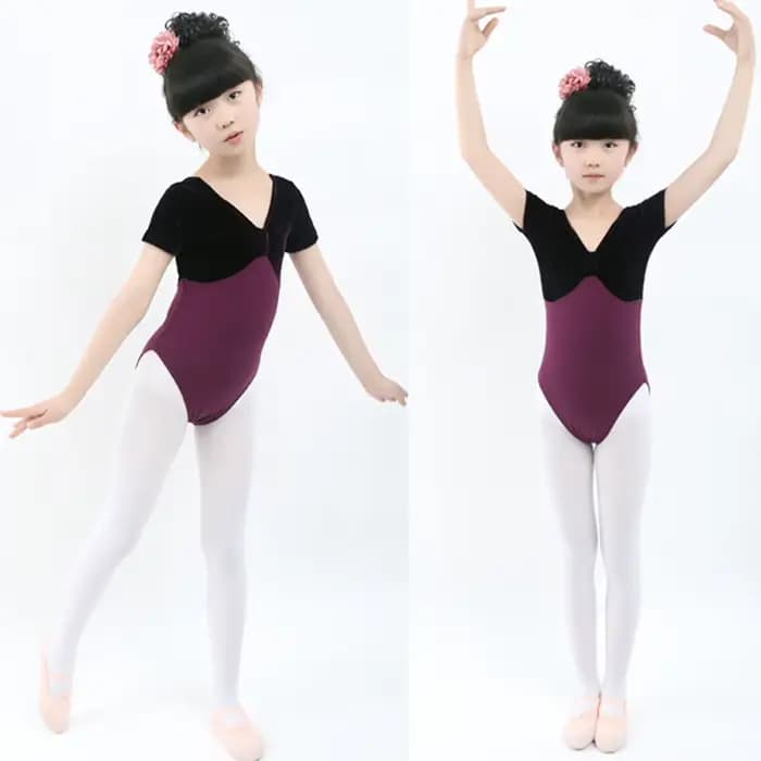 Collants de brevde Ballet pour Fille, en Velours Optique, Chauds et Solides