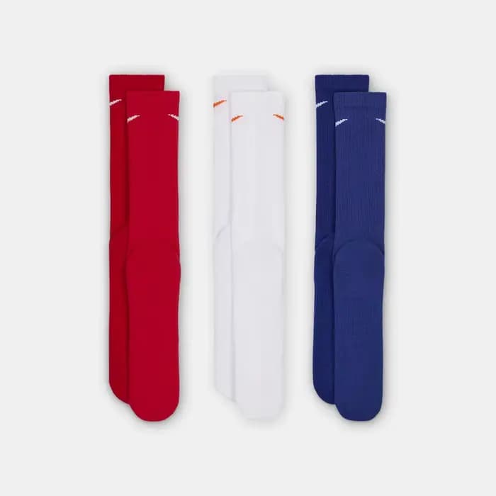 Chaussettes décontractées Nike U NKEVERYDAYPLUSCUSHCREW pour hommes et femmes SX6888-996