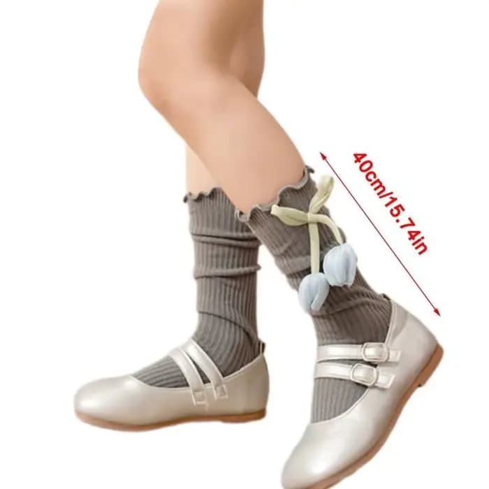 U13F – chaussettes d'automne élastiques à mi-mollet
