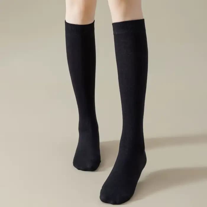 Femmes chaussettes longues dames mode sous le genou haute JK