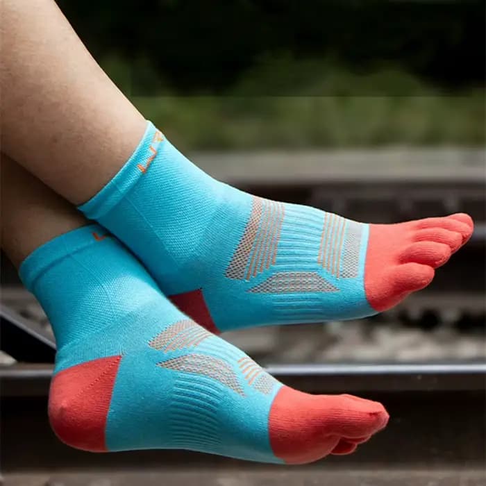 1 paire de chaussettes de sport à cinq orteils