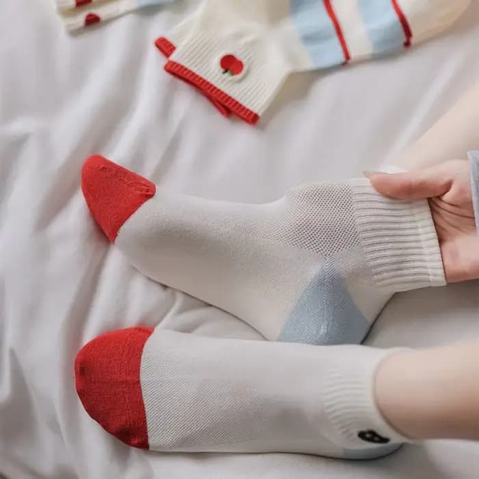 Chaussettes en coton pour femmes