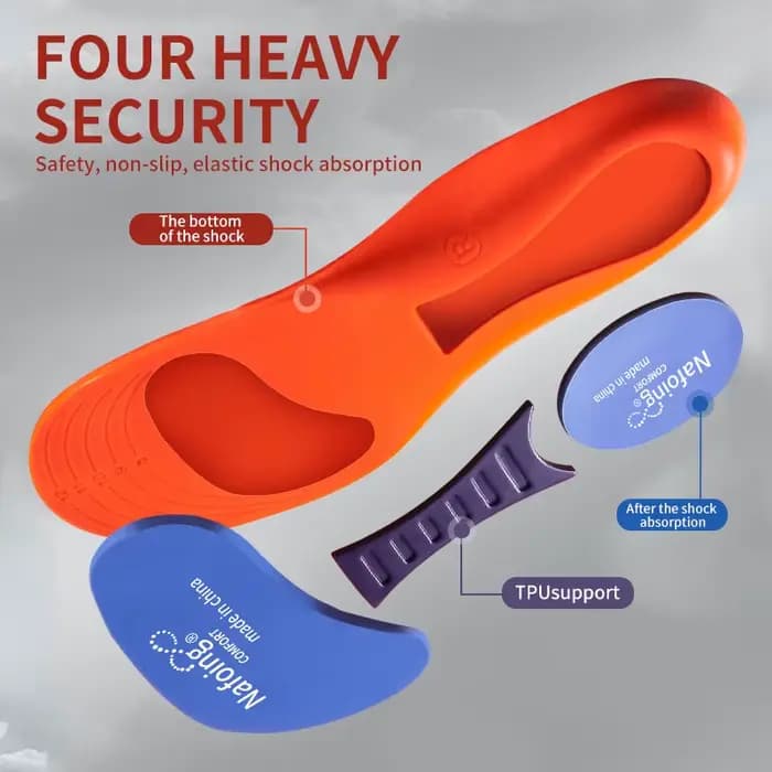 Semelles intérieures de Sport EVA pour pieds hommes femmes chaussures respirantes à Absorption des chocs semelle