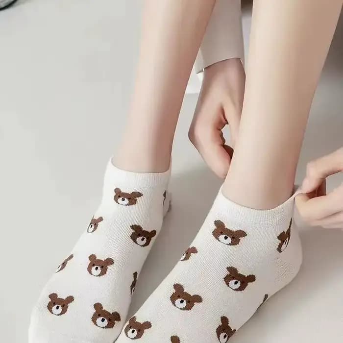 5 paires de chaussettes basses pour femmes