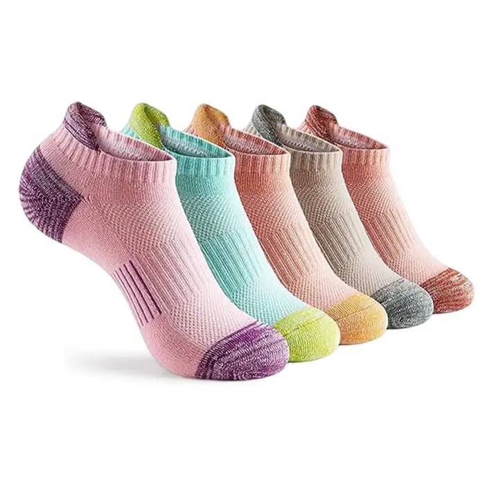 6 paires de chaussettes de sport de plein air pour femmes