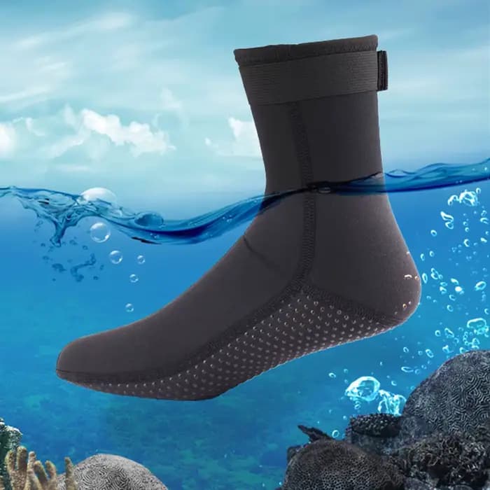 Chaussettes de plongée en néoprène pour adultes, 3mm, non ald, patchwork chaud, élasticité, chaussures de combinaison de plongée, bottes de surf pour la natation, la plongée en apnée