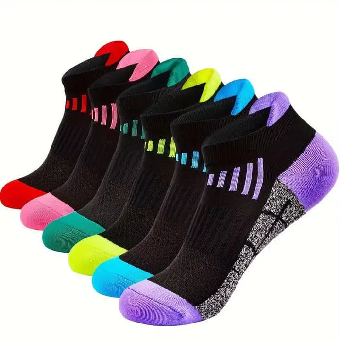 Hss 3 paires de chaussettes de cheville en coton biologique pour femmes