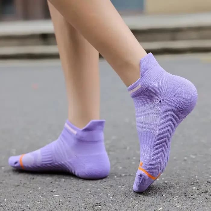 Chaussettes de sport respirantes pour hommes et femmes, chaussettes athlétiques pour le cyclisme, le basket-ball, le fitness, la course à pied, l'extérieur, 5 paires par lot