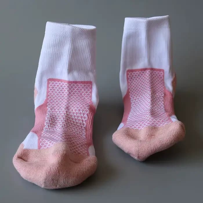 Chaussettes de course femme coton Marathon cyclisme sport cheville chaussette