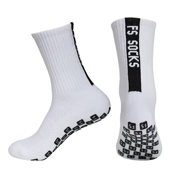 Nouvelles chaussettes de football antidérapantes en silicone pour hommes et femmes