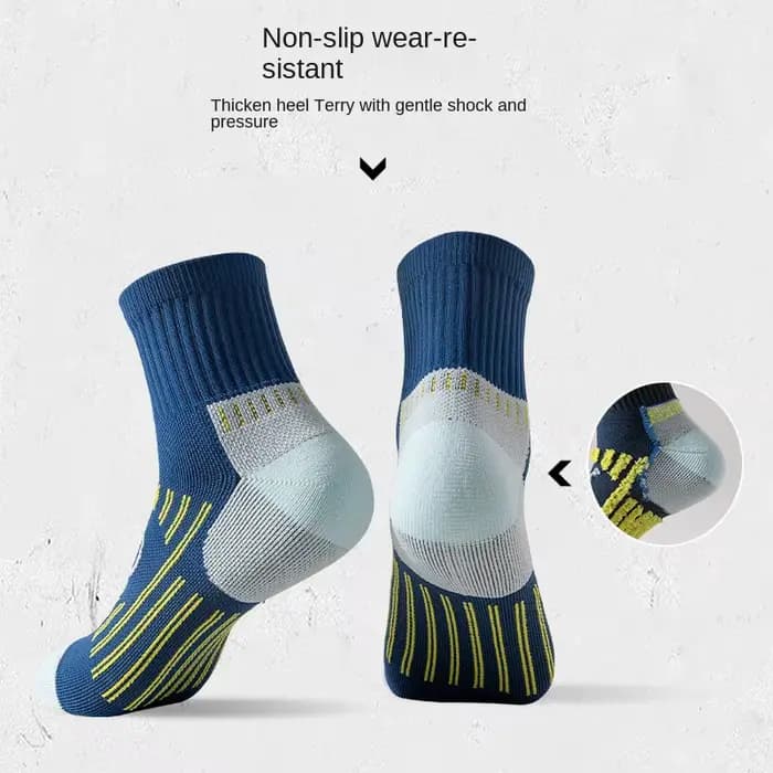 Nouvelles chaussettes de sport d'extérieur pour marathon toutes saisons, chaussettes de course pour hommes/femmes, colorées, à séchage rapide, pour l'exercice, la remise en forme et l'entraînement