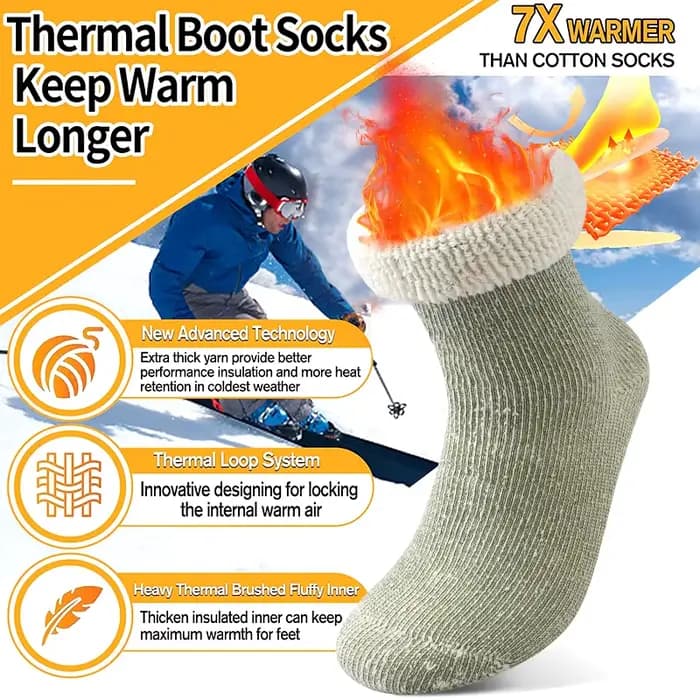 3 paires de chaussettes en laine mérinos Super épaisse pour femmes, chaussettes thermiques d'hiver douces et confortables, chaussettes de Sport de plein air doublées en polaire pour la neige froide