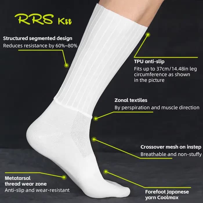 RRSKIT – chaussettes pneumatiques de cyclisme d'été