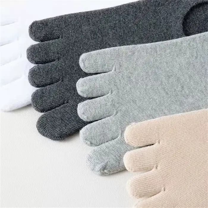 Chaussettes anti-friction à cinq doigts pour hommes