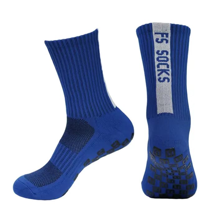 Nouvelles chaussettes de football antidérapantes en silicone pour hommes et femmes