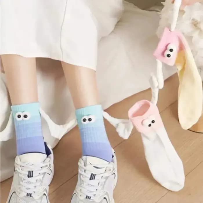 Chaussettes magnétiques main dans
