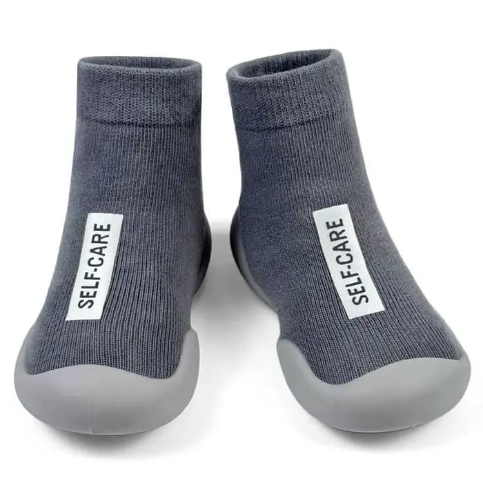 Chaussures-chaussettes antidérapantes pour bébé