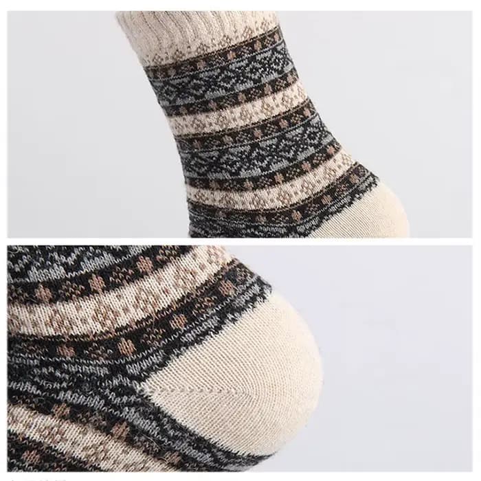 1 paire thermique laine cachemire chaussettes hommes mâle épaissir Chaussette décontracté confortable chaud hiver épais