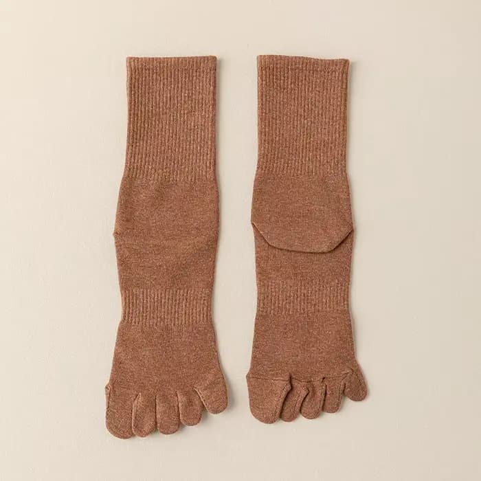 6 paires de chaussettes polyvalentes à cinq doigts pour femmes