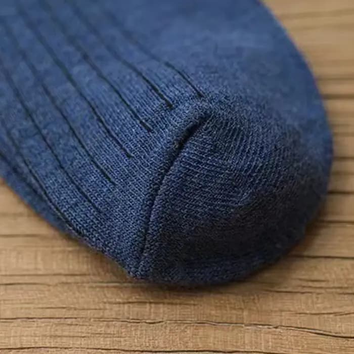 5 paires de chaussettes rayées décontractées et respirantes pour hommes