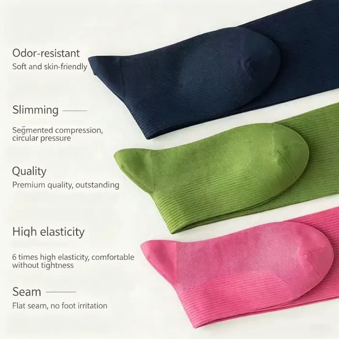 Chaussettes de compression sportives professionnelles pour femmes