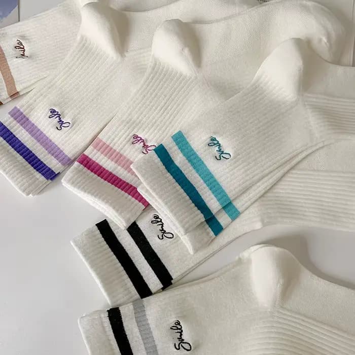 Chaussettes pour femmes nouveau printemps été filles sport maille