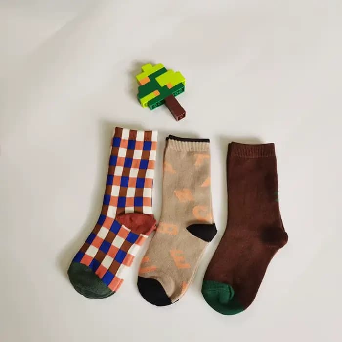 Chaussettes mignonnes en coton pour nouveau-né