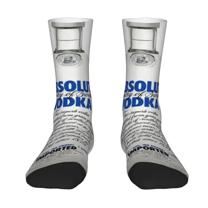 Chaussettes amusantes aAbsolut Vodka aAbsolut Vdka9