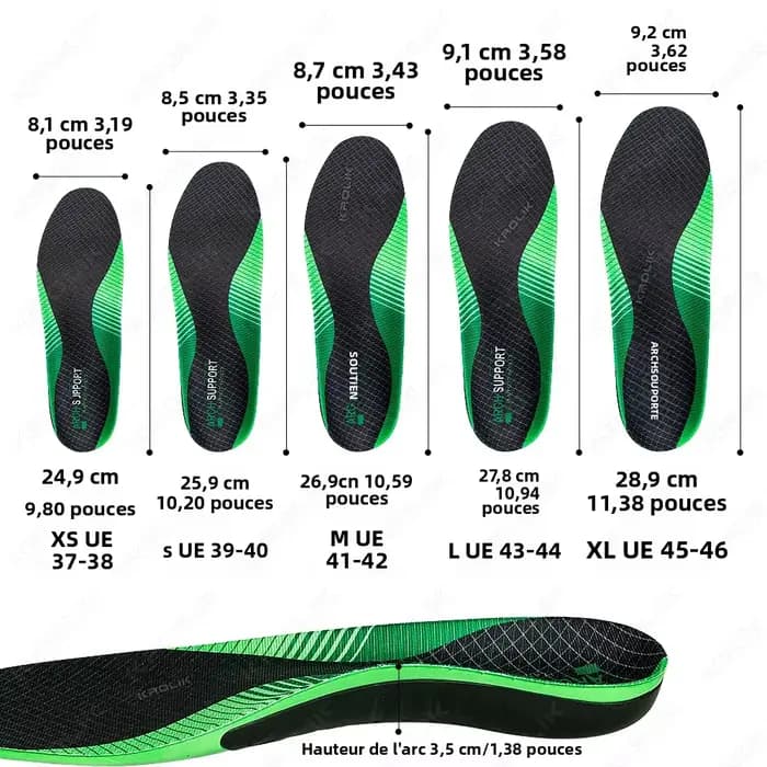 Semelles orthopédiques pour chaussures de sport, semelle pour pieds, coussinets de voûte plantaire, Type X/O, Correction des jambes, Support de voûte plantaire plate, Inserts de chaussures de sport