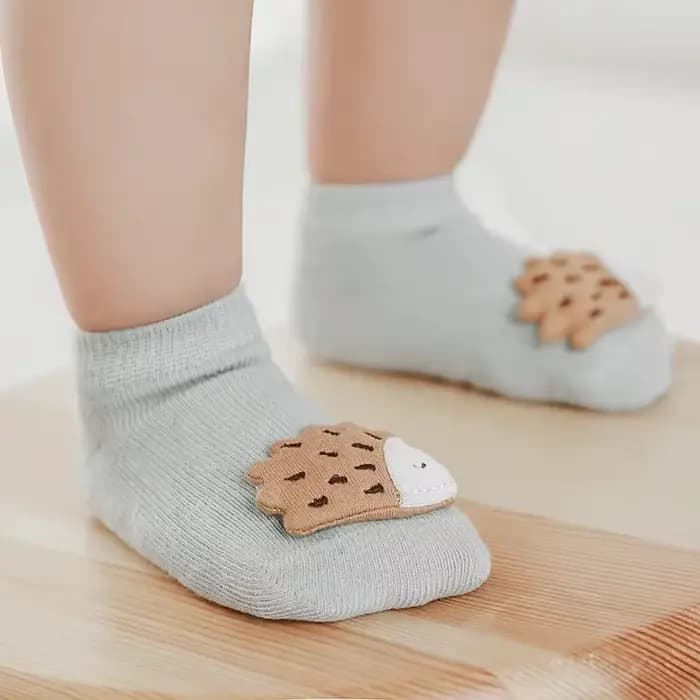 Chaussettes antidérapantes pour bébés filles et garçons