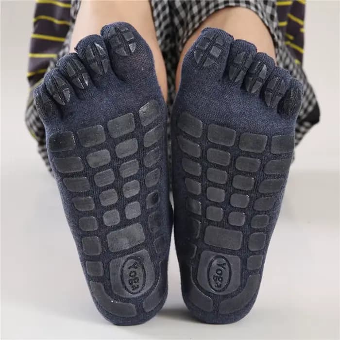 Chaussettes épaisses à cinq doigts pour hommes