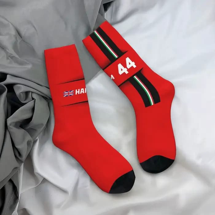 F1-Chaussettes sulfsulfpour Homme et Femme, Bas Super Doux, Harajuku, Cadeaux, Toutes Saisons, #44, 2025
