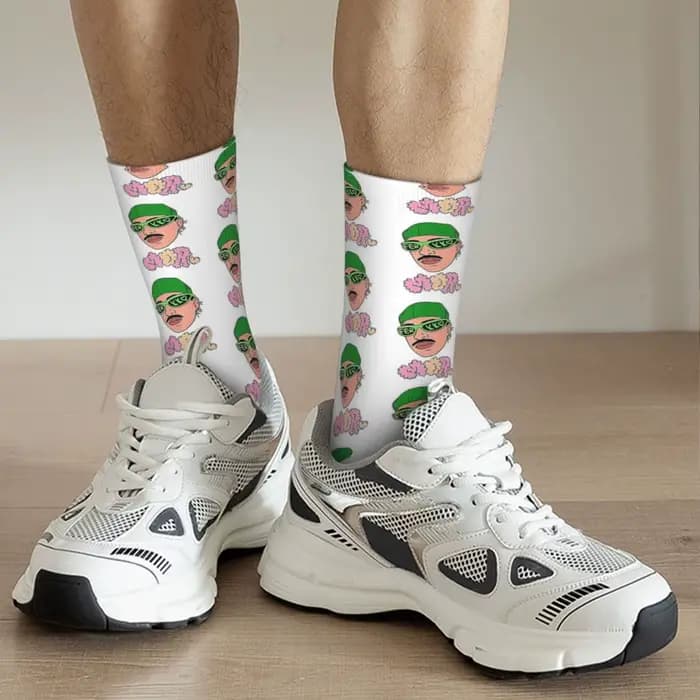 Ferxxo Feid – chaussettes habillées Harajuku