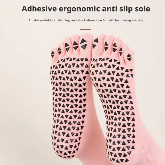 Chaussettes de yoga antidérapantes pour femmes