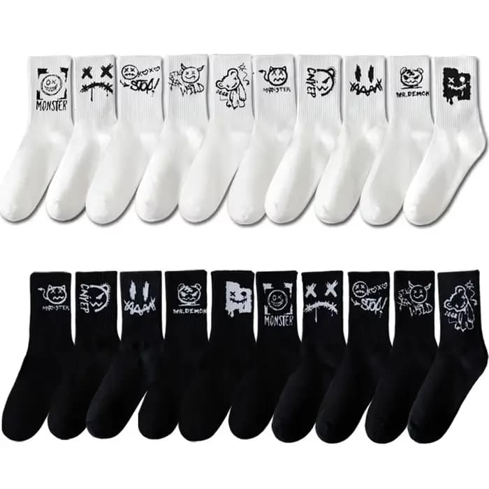 10 paires de chaussettes de sport pour hommes