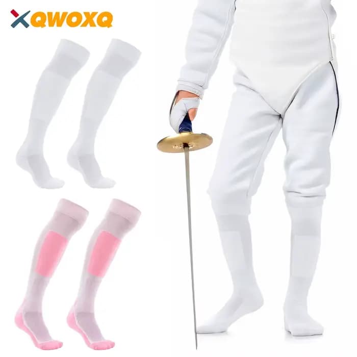 1 paire de chaussettes d'escrime