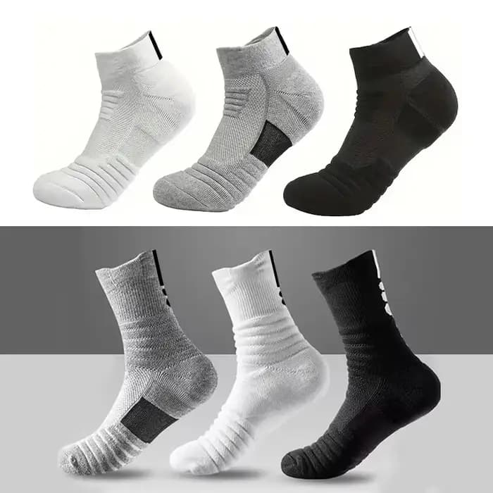 1/3 paires de chaussettes de Football antidérapantes pour hommes