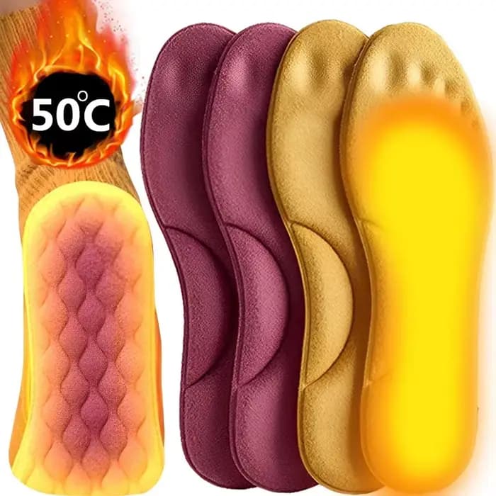 Semelles intérieures de Sport 5D pour chaussures hommes femmes déodorant coussin respirant