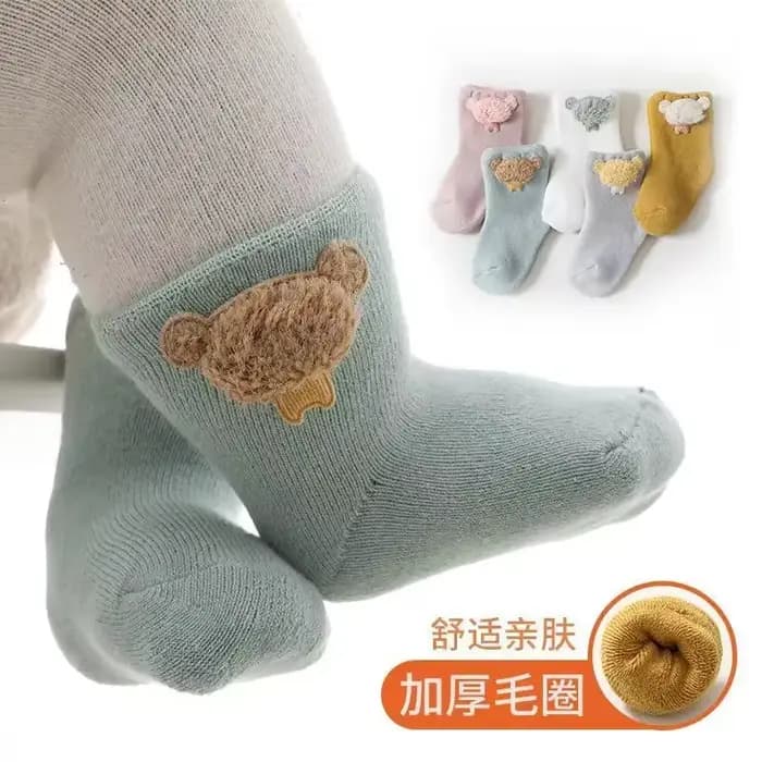 Chaussettes Chaudes et Douces pour Bébé Garçon et Fille