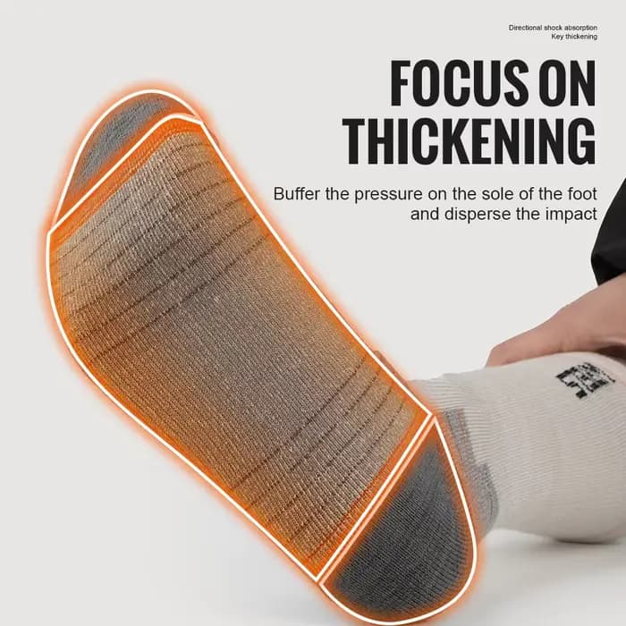 WRELS chaussettes en laine mérinos