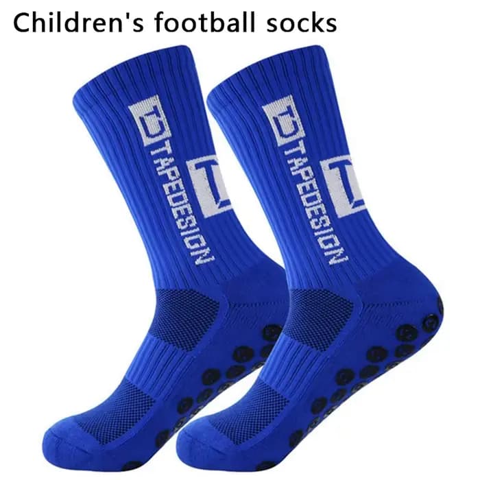 Chaussettes de football antidérapantes pour enfants - 1 paire