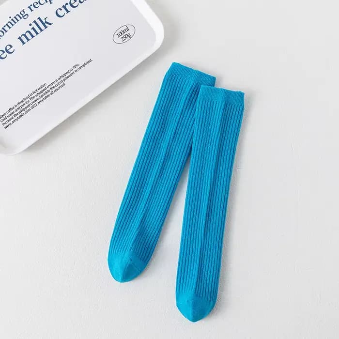 Chaussettes longues tricotées pour garçons et filles