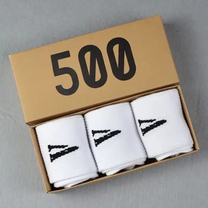 Chaussettes Tube longues en boîte Vlone lettre imprimée Style de rue sport