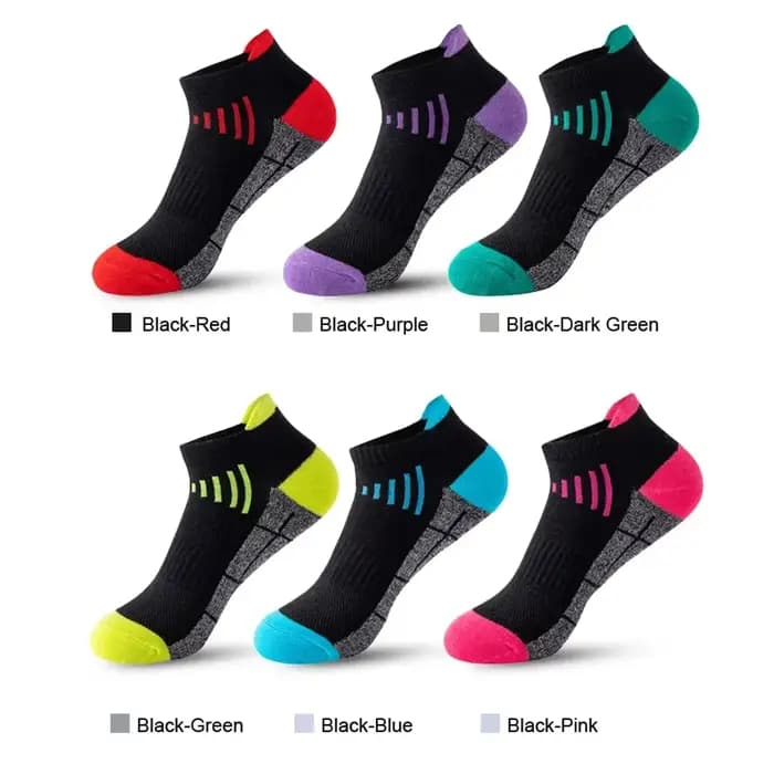 HSS 3 paires coton biologique femmes chaussettes cheville respirant course sport chaussette noir décontracté athlétique été mince hommes court Sokke