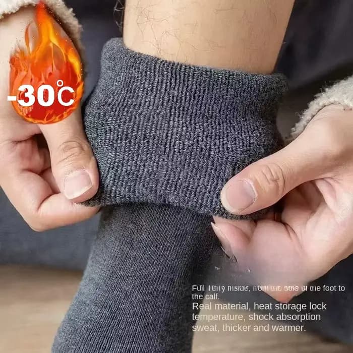 Chaussettes thermiques à hauteur du genou pour hommes